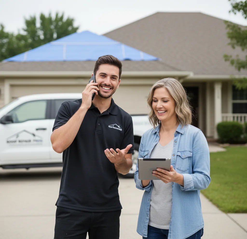 Modern Solutions Roof Repair customer support in Cameron